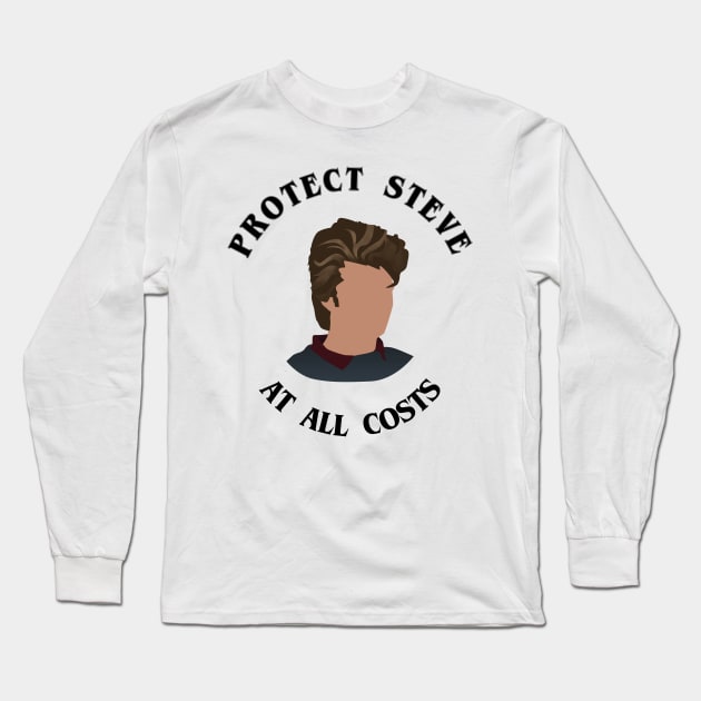 #ProtectSteve Long Sleeve T-Shirt by snitts